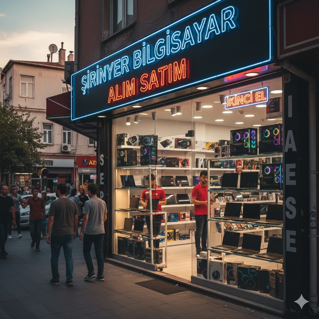 Şirinyer Laptop bilgisayar Alan Yerler – 05411542521