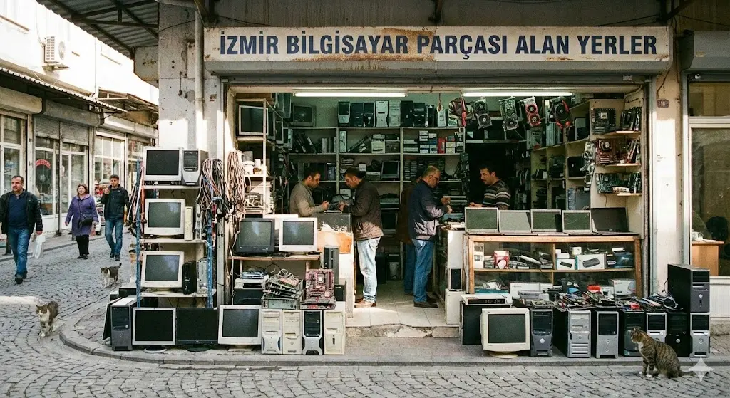 İzmir Bilgisayar Parçası Alan Yerler